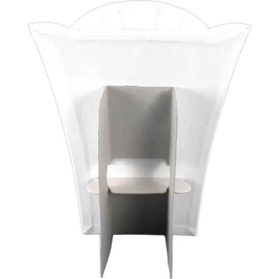 White Leather Ring Necklace Earring Combo Bust Display {2}