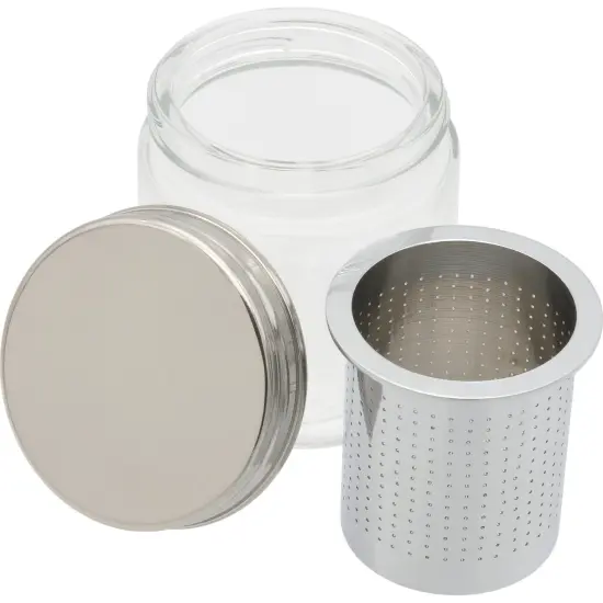 Ultrasonic Basket Inside Glass Jar {1}