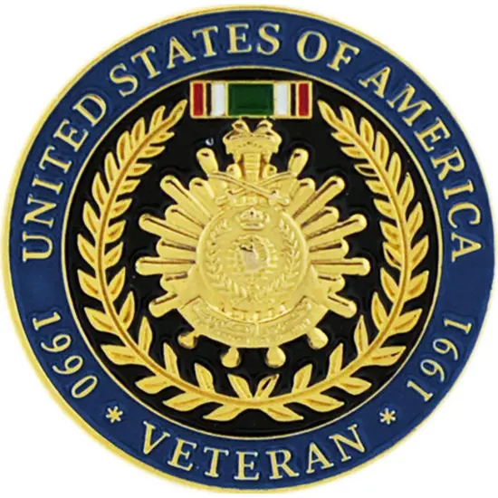 U.S. Army 82nd Airborne Liberation of Kuwait Pin 1" {1}