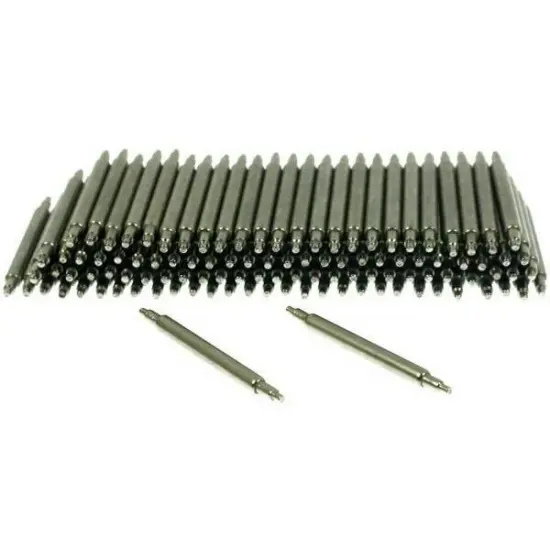 100 Spring Bars Watch Band Pins Replacement Parts 5/8" {1}