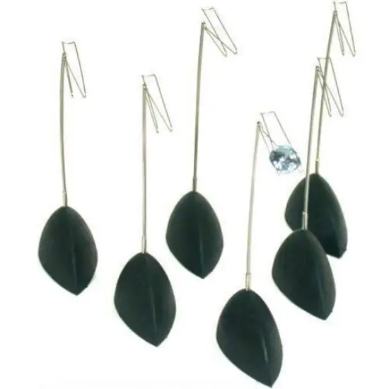 Pack of 6 Diamond & Gemstone Display Jewelers Counter Top Stands {1}