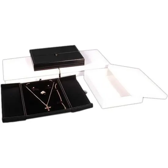 3 Earring Ring Necklace Combo Gift Boxes Case Display {1}