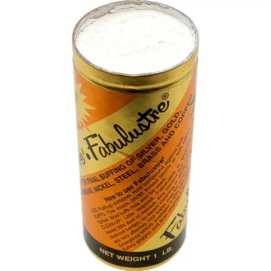 Fabulustre Polishing Compounds Jewelry 1 lb Grobet Vigor Rouge Bar Tube Buffing {2}