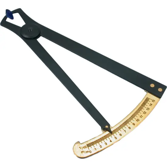 Millimeter Gauge Jewelers Diamond Gem Measuring Tool {1}