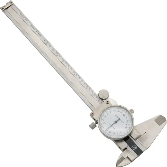 Dial Vernier Caliper 3 Way Measuring Gauge 150mm Tool {5}