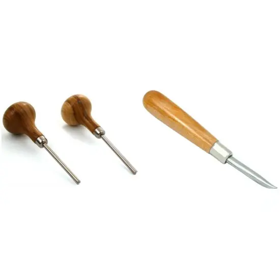 Bezel Pusher Stone Setting Prong Pullers & Burnisher Jewelers Tool Kit 3 Pcs {1}