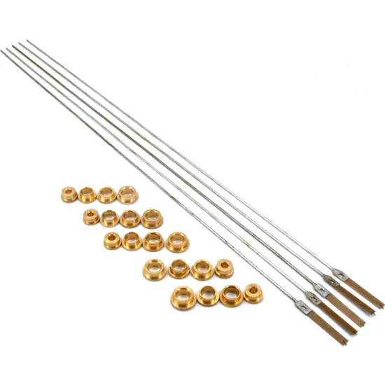 10 Pendulum Rods Clock Pivot Bushings Clockmakers Parts {1}