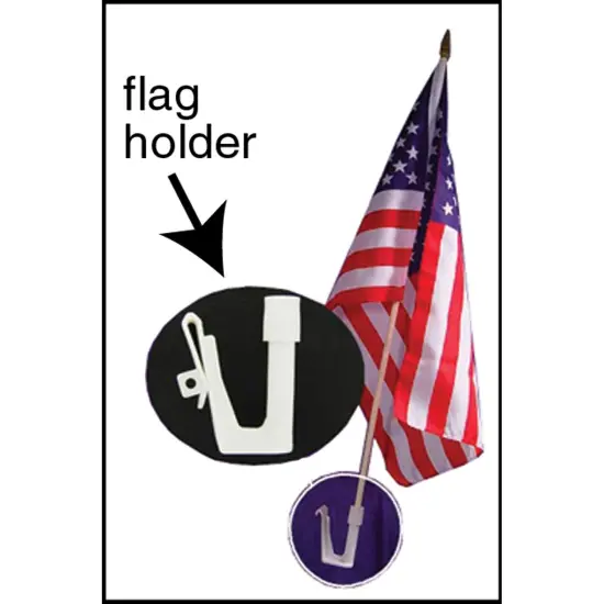 Holder For Car Window for 12x18 inch Flags {1}