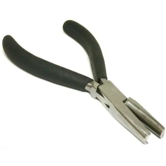 Half Round Concave Nose Pliers 5" Jewelers Beading Jewelry Repair Tool {1}