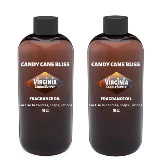 Candy Cane Bliss Fragrance Oil (Our Version of the Brand Name) (32 oz Bottle) for Candle Making, Soap Making, Tart Making, Room Sprays, Lotions, Car Fresheners, Slime, Bath Bombs, Warmers&hellip; {1}