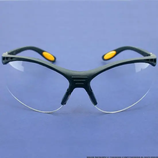 Dewalt DPG58-11C Reinforcer Clear Anti-Fog Protective Safety Glasses with Rubber Temple Pads {2}