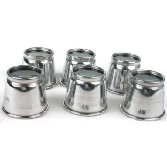 6 2X Loupes Magnifier Jewelry Coin Hobby Tools {1}