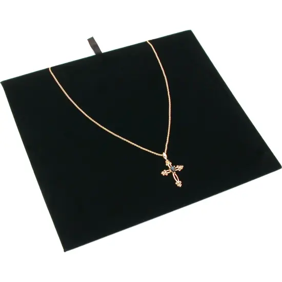 Glass Top Jewelry Earring Display Case Velvet Insert {2}