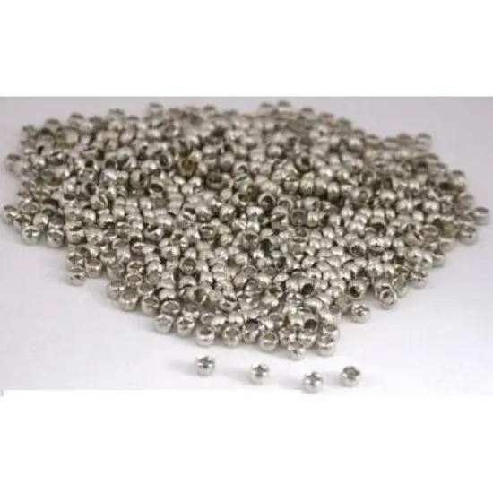 500 Crimp Beads White Spacer Bead Stringing Tubes 2mm {1}