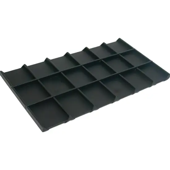 Jewelry Display Tray Insert Finding Showcase Black Unit {1}