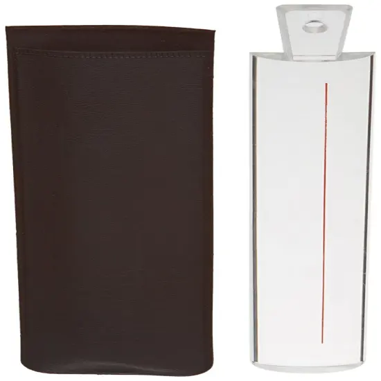 Donegan V697 Bar Reader with Vinyl Case, 5x Magnification, 5-1/2" x 1" Lens Size {1}