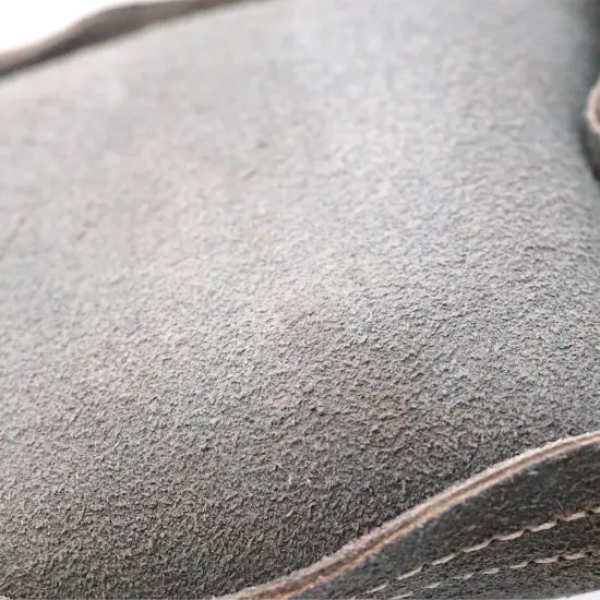 5 1/2" Tan/Gray Square Leather Bench Block Pad Chasing Stamping Forming Metal {2}