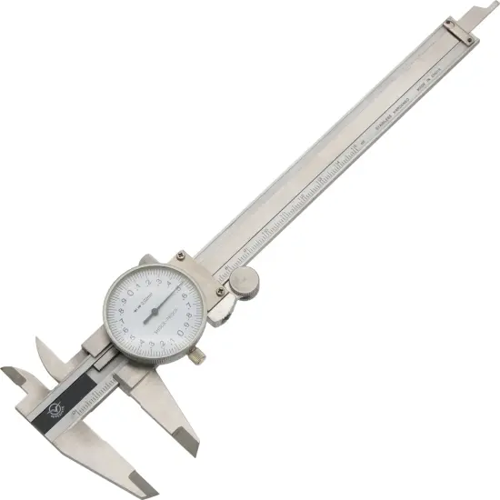 Dial Vernier Caliper 3 Way Measuring Gauge 150mm Tool {1}