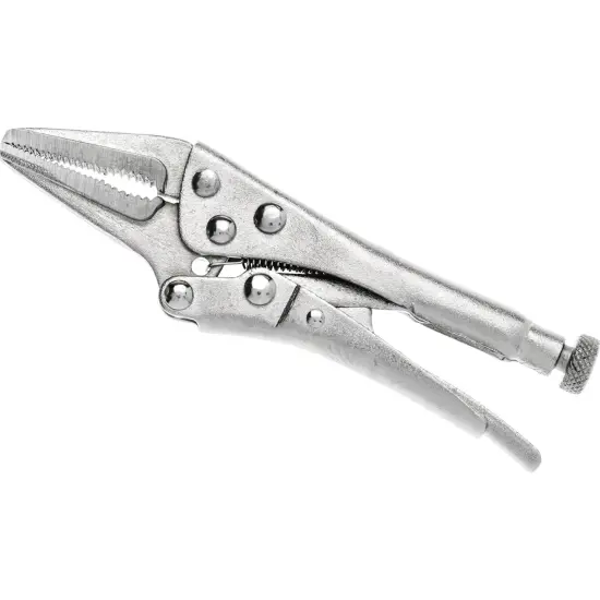 5" Long Nose Locking Pliers Auto Mechanic Hand Tool {2}