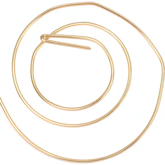14k Gold Filled Round Wire Half Hard 20 Gauge 5-feet {1}