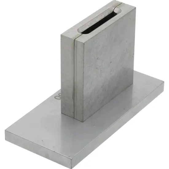 Adjustable Steel Flat Ingot Mold 150dwt to Melt Casting Gold Silver Scrap Metal {3}