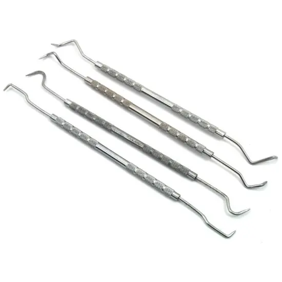 4 Double Ended Wax Carvers Polymer MoldTools {1}