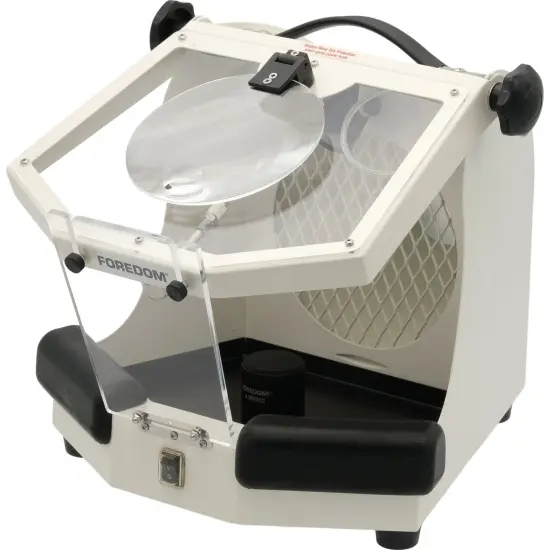 Foredom MALC15 Work Chamber Lighted Enclosure Hood for a Dust Collector 110/220v {3}