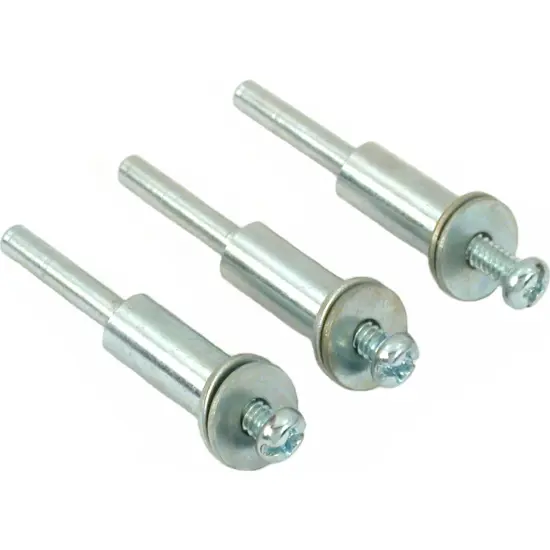 3 Screw Mandrel Jewelers Sanding Grinding Rotary Tool {1}