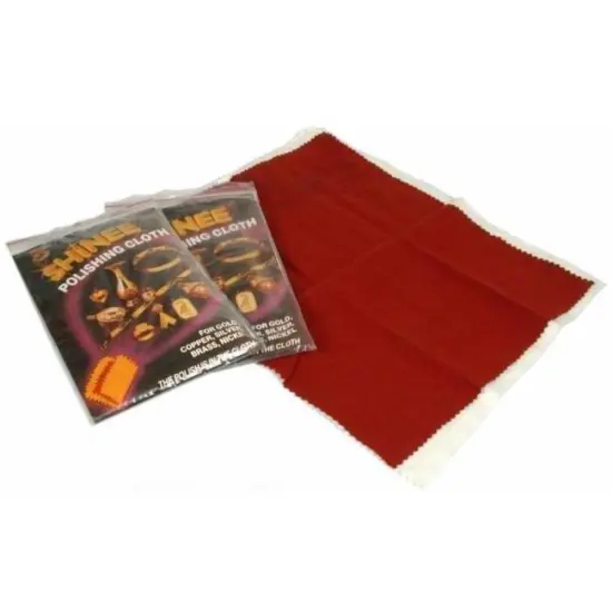 2 Polishing Cloth Jewelry Silver Gold Copper Brass {1}