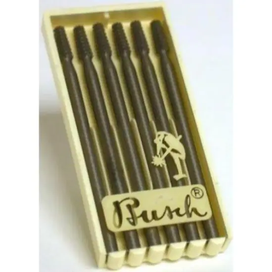 6 Busch Cone Square Cross Cut Burs ISO 027 {1}
