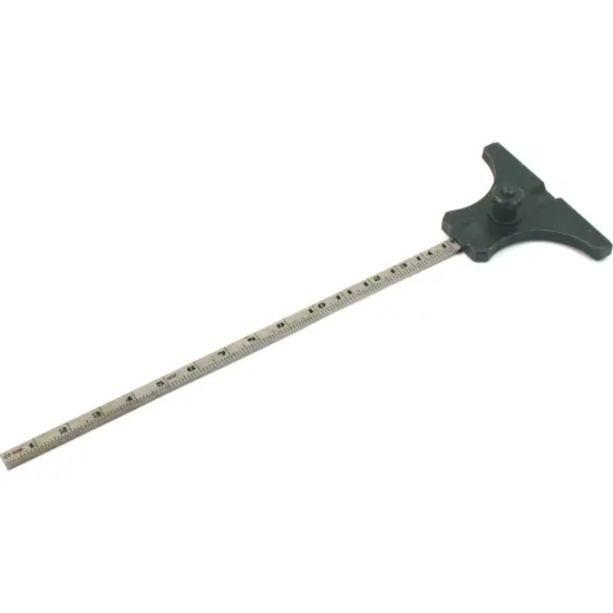 6" Depth Gauge Mechanics Machinist Measuring Caliper {1}