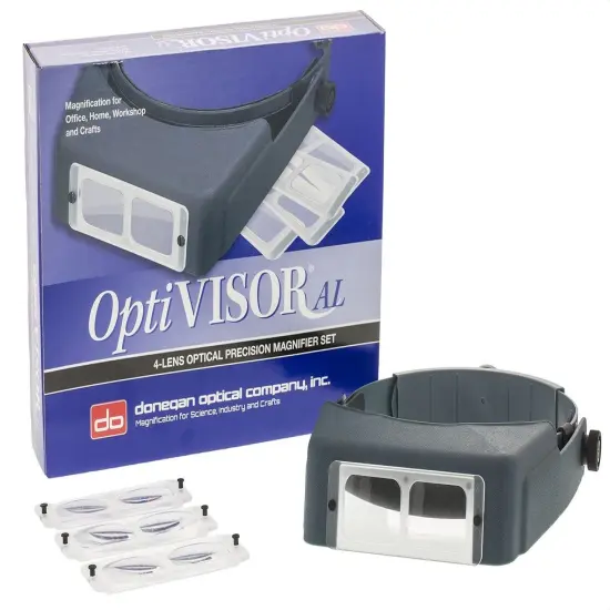Donegan Optical OptiVISOR AL Headband Magnification Set {2}