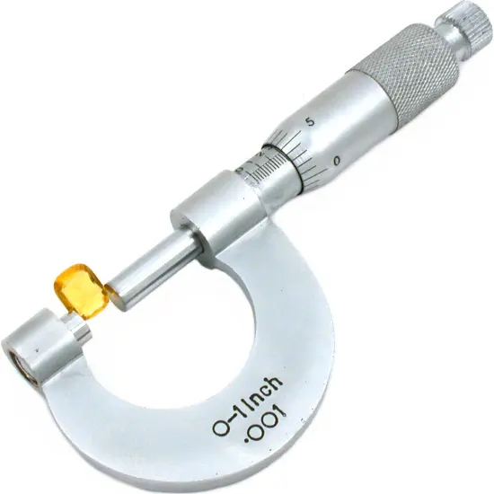 Micrometer Caliper Inch Gauge Machinist Measuring Tool {1}