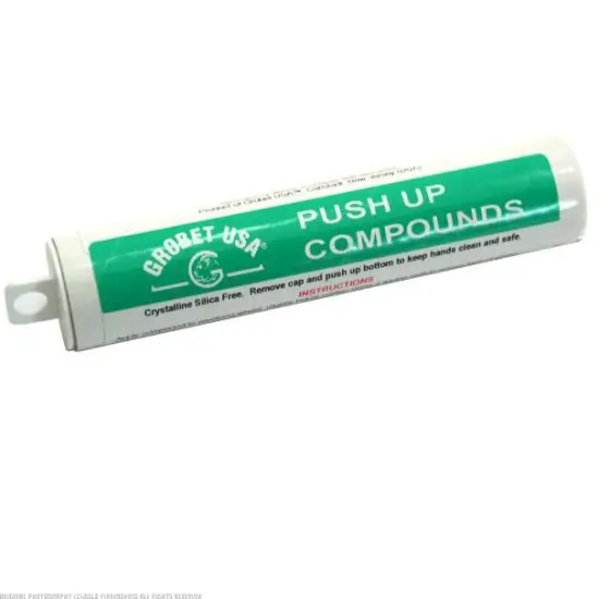 3" Cotton Buffing Wheel & Mandrel & Green Rouge Push-Up Polishing Compound {3}