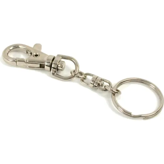 3 Swivel Key Chains Rings {1}