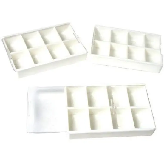 3 Bead Gem Pocket Watch Parts Storage Holder Trays {1}