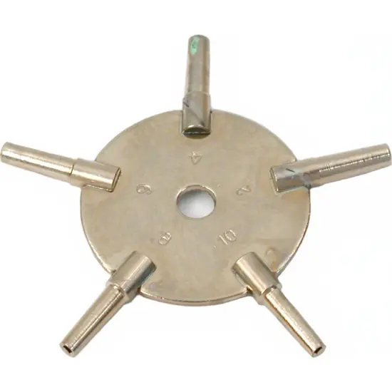 5 Sided Watch Key Mainspring Winder Clockmakers Winding {1}