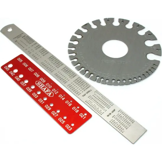 3 Jewelers Bur Wire Gauge Ruler Beading Measuring Tool {1}