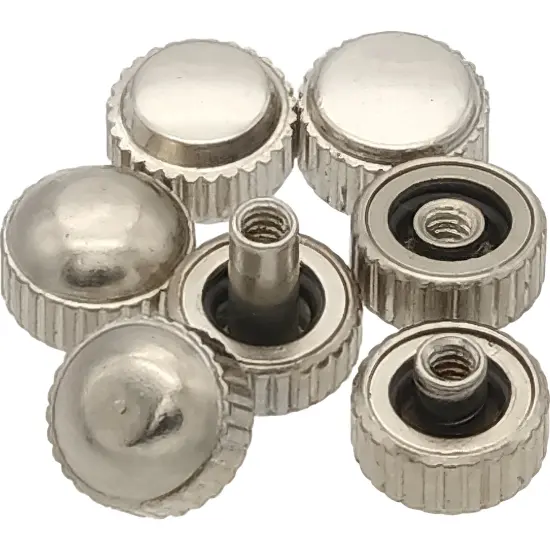 100 Quartz Watch Crown Buttons Assortment Repair Parts {2}