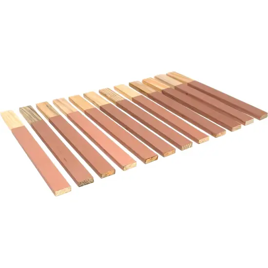 12 Emery Stick Sanding Polishing Jewelers Tool Grit 4/0 {1}