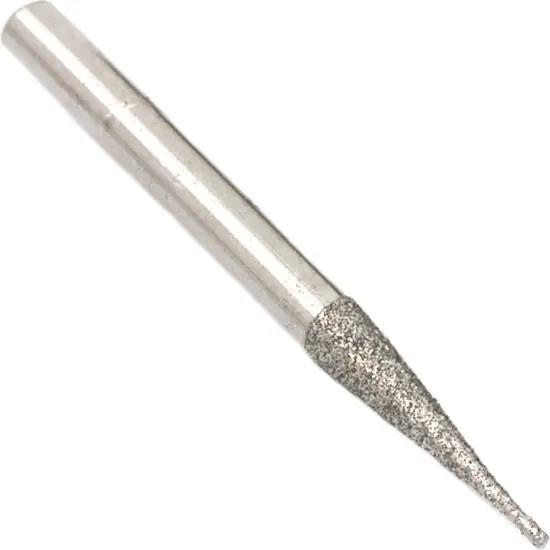 5 Diamond Coated Burs Jewelers Lapidary Rotary Tools {2}