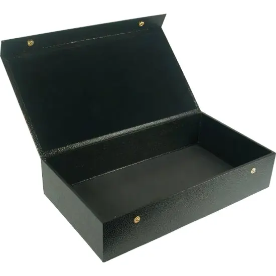 Black Travel Display Show Case Tray Fixture Storage Box {2}