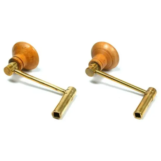 Grandfather Clock Crank MainSpring Winder Keys 14 & 13 Clock Tools Kit 2 Pcs {1}