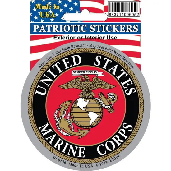 United States Marine Corps Sticker 3-1/4" {1}