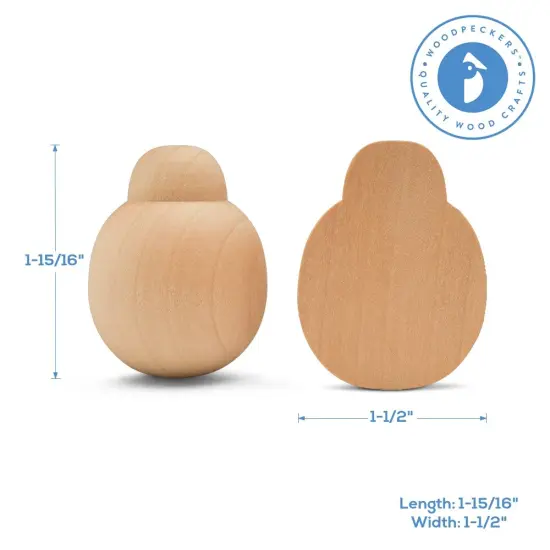 Ladybugs or Bees, Multiple Sizes Available, Unfinished Wood Pieces for Crafts and Decor | Woodpeckers {4}