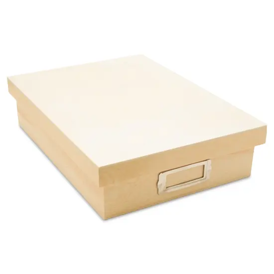 Wooden Box with Lid 12-3/8", Unfinished for Storage & Crafts | Woodpeckers {8}