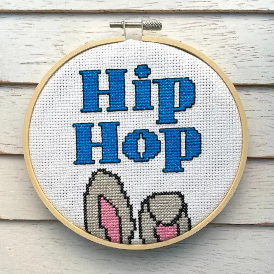 Hip Hop Counted Cross Stitch Kit {2}