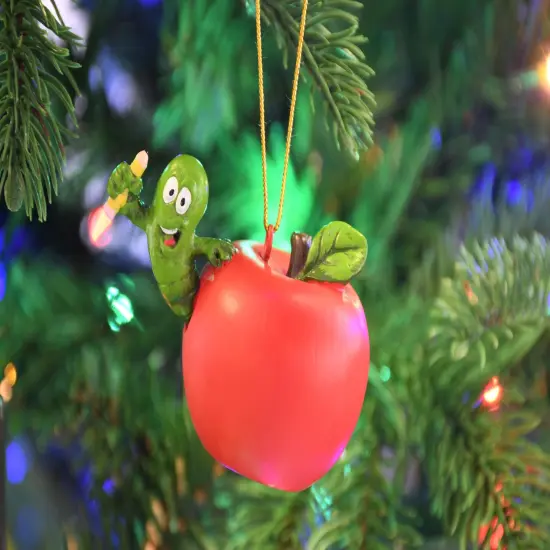 Tree Buddees Teacher's Apple School Teaching Christmas Ornament {6}