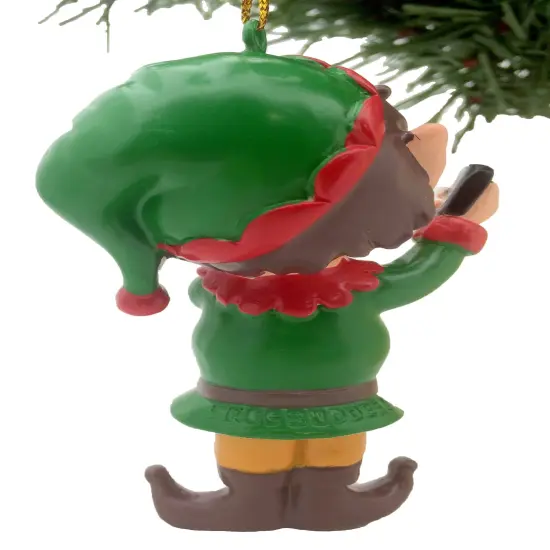 Elfie Selfie&trade; Christmas Ornament {2}