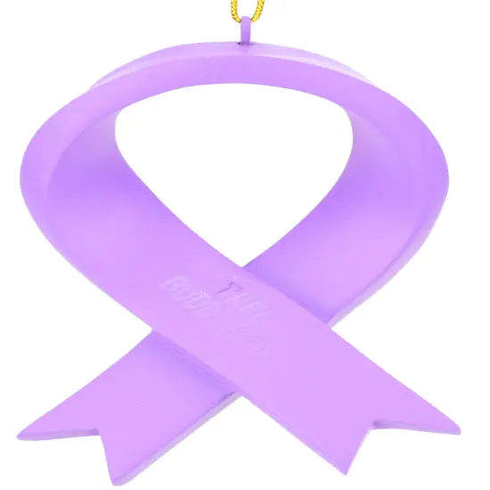 Hope - Love - Fight All Cancer Ribbon Christmas Ornament {4}